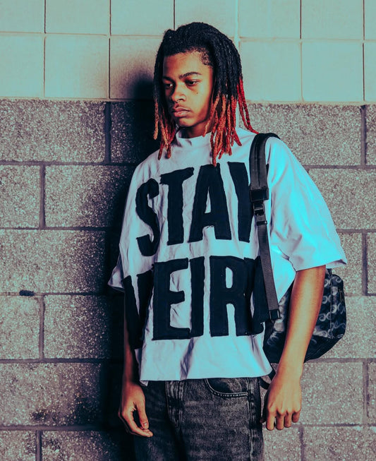 "Stay Weird" Shirt White